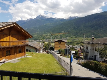 view in front of the chalet