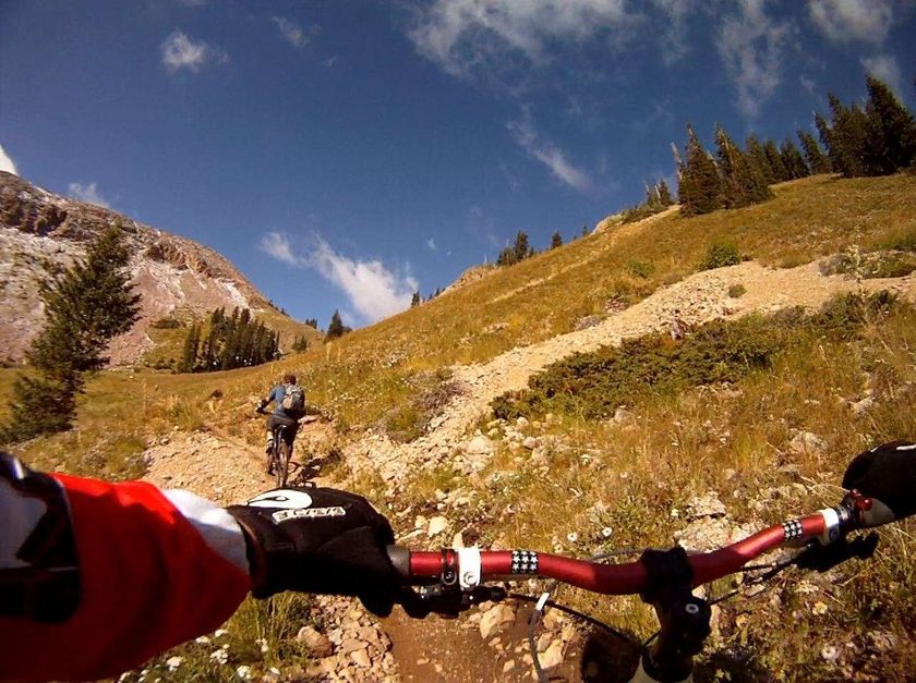 MOUNTAIN BIKING organised rides or down designated graded tracks