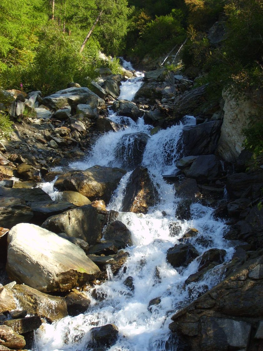 Waterfal near Valgrisenche