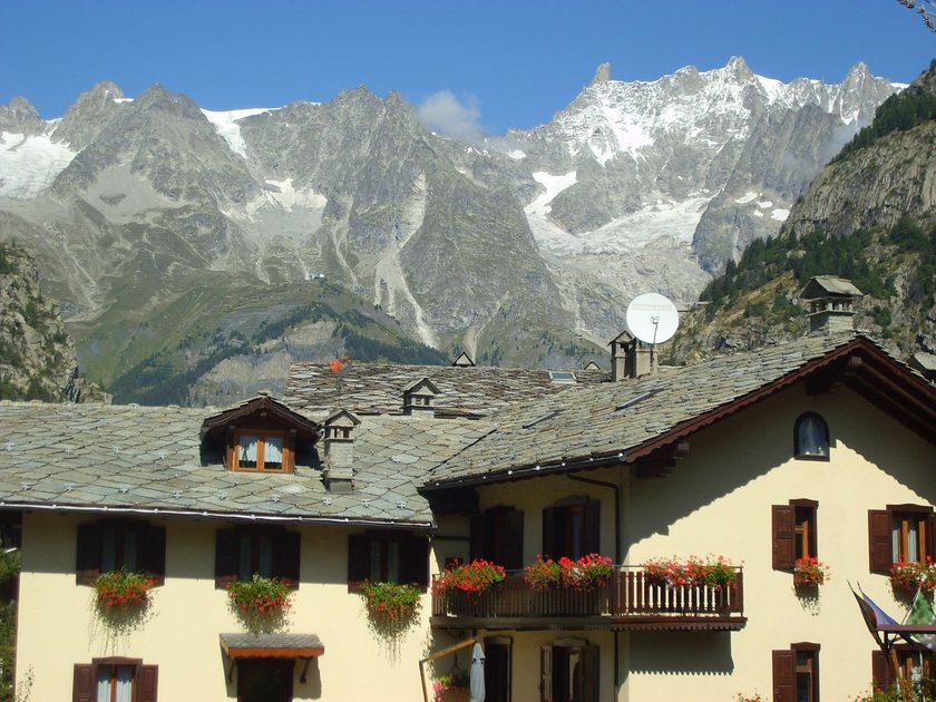 Courmayeur in the Summer