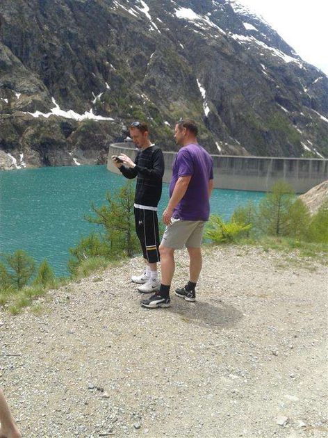 the moulin dam, Valpelline Valley