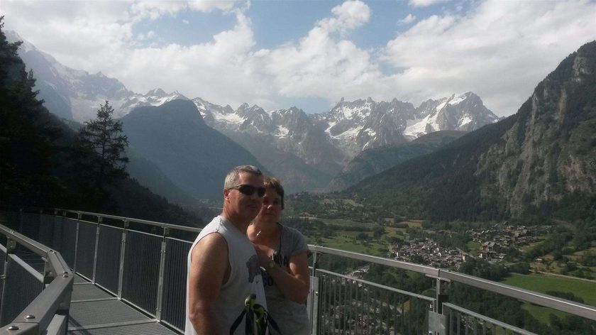 On the Skyway Pre St Didier